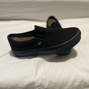 Black vans size 7